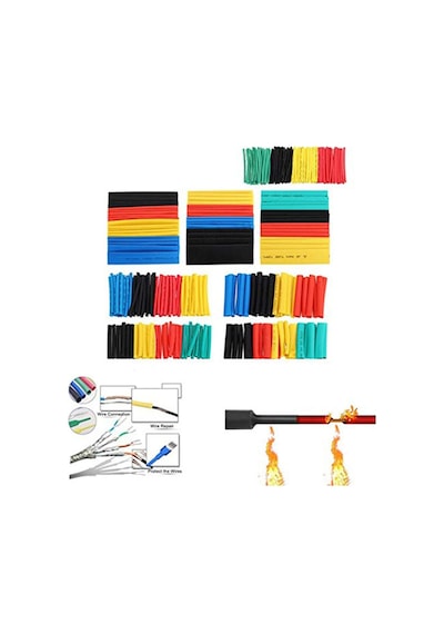 Mucit Home Makaron Set Isı Ile Daralan Kablo Seti 164 Parça 8 Boy
