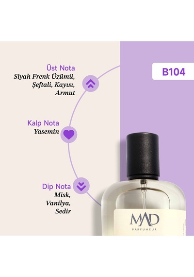 Mad B104 Selective Kadın Parfüm EDP 100 ML