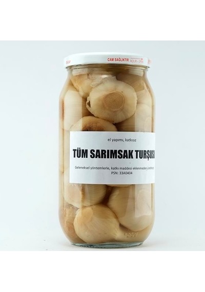 Silifke Sepeti Tüm Sarımsak Turşusu 1200 G