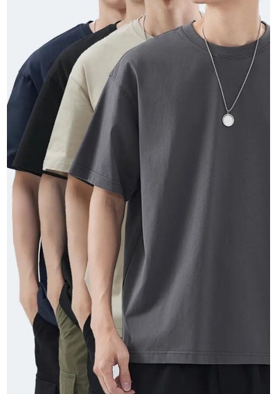 Cool Tarz Erkek Oversizesiyah Taş Füme Lacivert %100 Pamuklu 4'lü T-shirt Paketi Siyah-taş-füme-lacivert Siyah-taş-füme-lacivert Cool Tarz Erkek Oversizesiyah Taş Füme Lacivert %100 Pamuklu 4'lü T-shirt Paketi Siyah-taş-füme-lacivert Siyah-taş-füme-lacivert