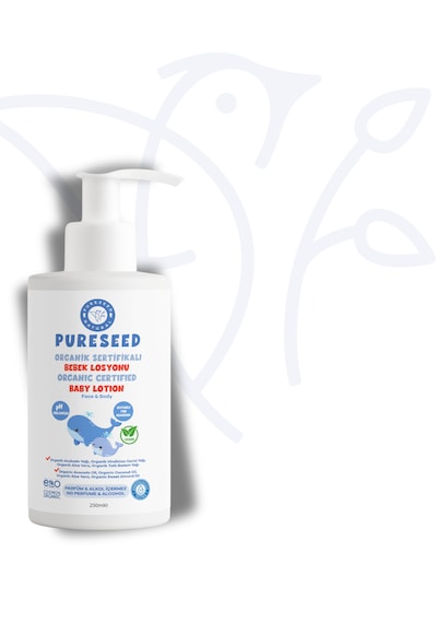 Pureseed Natural Organik Sertifikalı Bebek Losyonu - Parfümsüz - 250 Ml