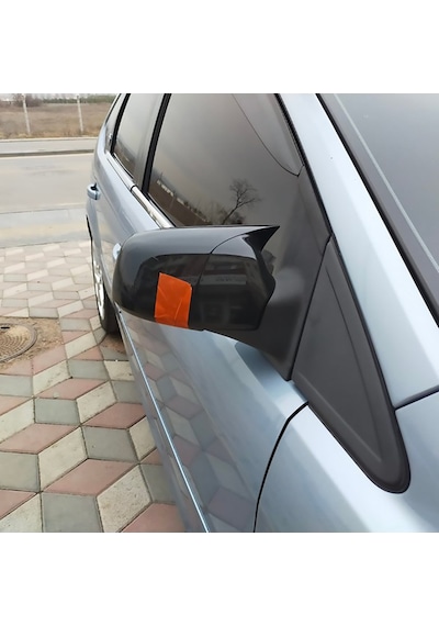 Ford Focus 2 Batman Yarasa Ayna Kapağı Parlak Siyah Abs 2004 2005 2006 2007 2008