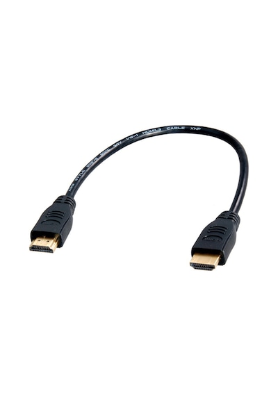 30Cm Kısa Hdmi Kablo Altın Uçlu Full Hd 3D V1.4B