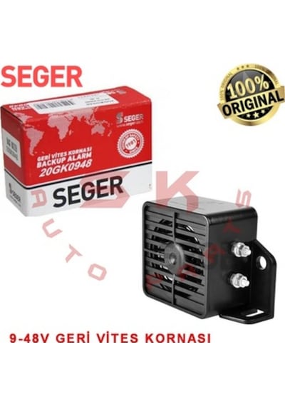 SKAUTO Geri Vites Korna 9V-48V 110DB Seger 20GK0948 - Forklift Korna