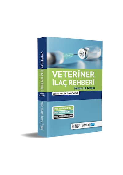 Veteriner İlaç Rehberi - Tedavi El Kitabı 2024- Nobel Akademik Yayıncılık