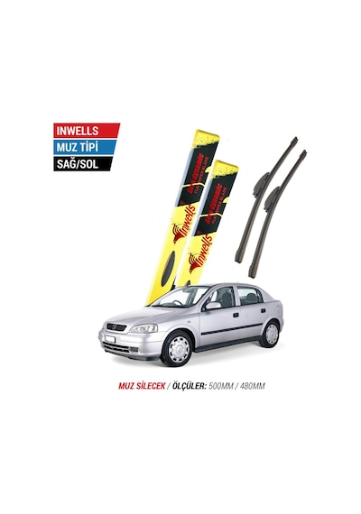 Opel Astra G İnwells Muz Silecek Takımı 1997-2005