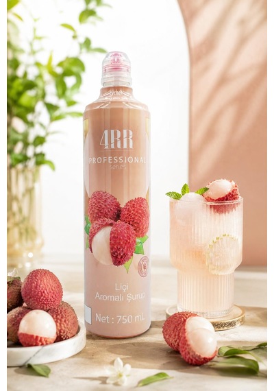 4rr Liçi Aromalı Şurup 750 Ml