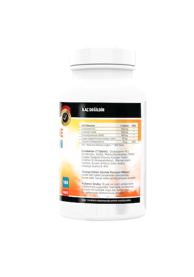 Flx Glucosamine Chondroitin Msm Collagen Vitamin D 180 Tablet
