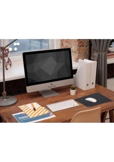 Black Deer Siyah Professional Oyuncu Gaming Mouse Pad,ofis Masa Pad, Kaydırmaz Taban Mouse Pad, Su Geçirmez Mouse Pad 35x28 M