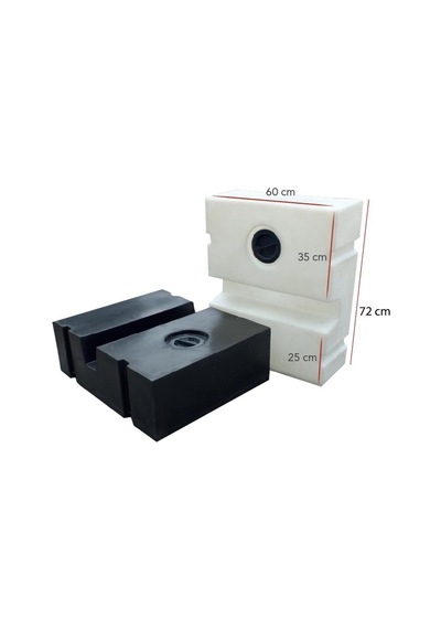 Karavan Su Deposu 110 Litre 72x60x25cm Sprinter Crafter Volt Uyum