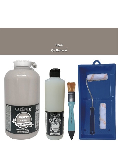 Cadence Mu Lisurface H-084 Çöl Kahvesi 2 L Sır Vernik Set