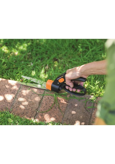 Çim Kenarı Makası, Servo Sistemli, Kullanışlı, Uzunluk: 32 Cm, Çelik Bıçaklar/plastik Sap, Siyah/turuncu/gri, G