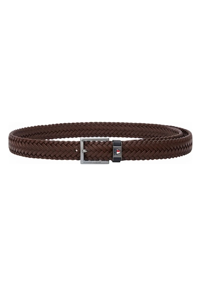 U.S. Polo Assn. Erkek Örgülü Kemer K24ak003 Kahve
