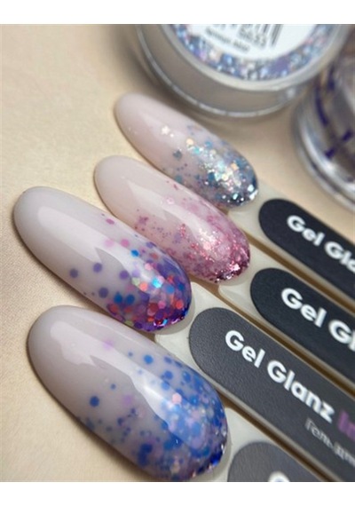 Nail Art Tasarım Jel Glanz İmpuls 5 Gr, Mor
