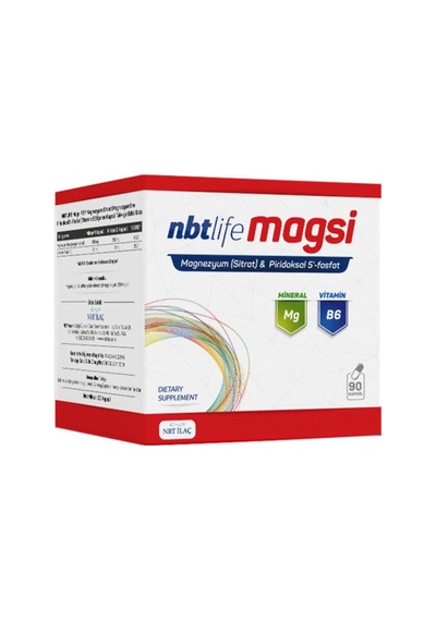 Nbt Lıfe Magsı Magnezyum Ve B6 Vıtamını