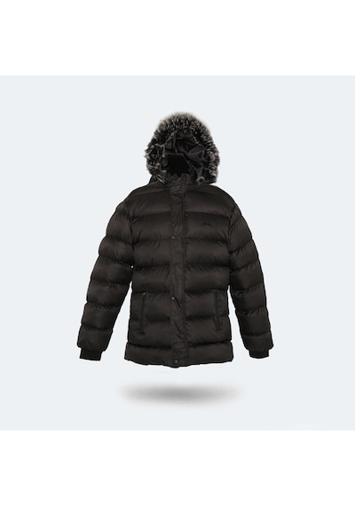 Slazenger HARSHALL   Büyük Beden Erkek Mont &amp; Kaban Siyah