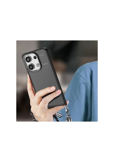 Newface - 953 - Xiaomi Redmi Note 13 Pro 4g Kılıf Elegant Kapak - Csmo-tex - - Lacivert