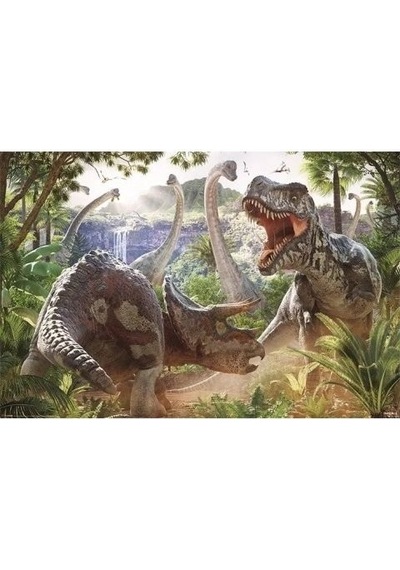 Maxi Poster Dinosaur Battle David Penfound