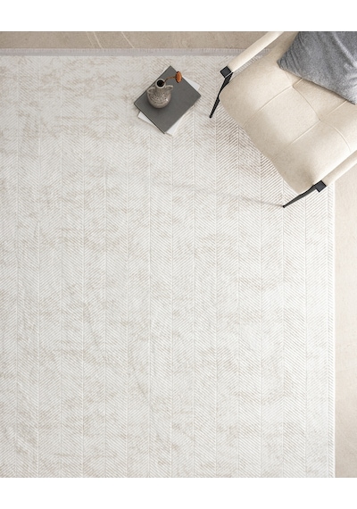 Madame Coco Eze Halı - Ekru - 200x300 Cm Ekru