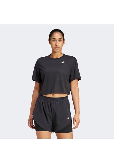 Adidas Train Essentials Boxy Workout Kadın Siyah Antrenman T-shirtü Jc9555 SIYAH