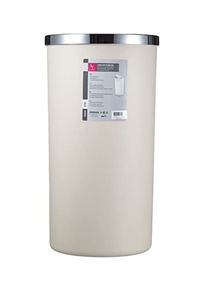 Lenox 35 Lt Çöp Kovası, Kapaklı, 30 X 56 Cm, Bej Genel