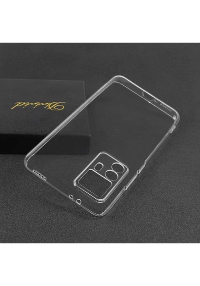 Xiaomi Mi 12t Pro 5g Kılıf Şeffaf Silikon Hibrit Case Kapak