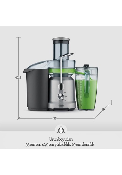 Sage Bje430 Sıl 1250 W Katı Meyve Sıkacağı Teşhir