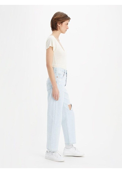 Levi's Ribcage Straight Kadın Jean Pantolon-2465 Mavi Levi's Ribcage Straight Kadın Jean Pantolon-2465 Mavi