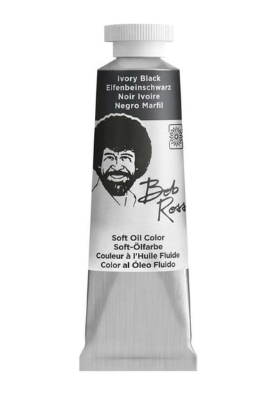 Yağlı Boya Çiçek Serisi 37ml-6707 Ivory Black Karışık, Çok Renkli