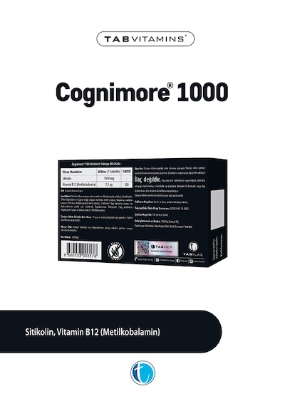 Cognimore 1000 Mg Sitikolin 30 Tablet