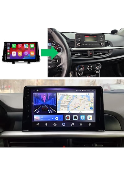 Kia Picanto Android Multimedya Sistemi 4-64 Cadence 2017-2023 9"
