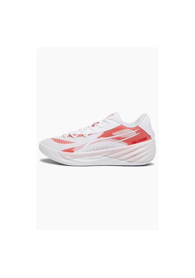 Puma All-pro Nıtro Team Basketbol Ayakkabı 37908104 Beyaz Beyaz