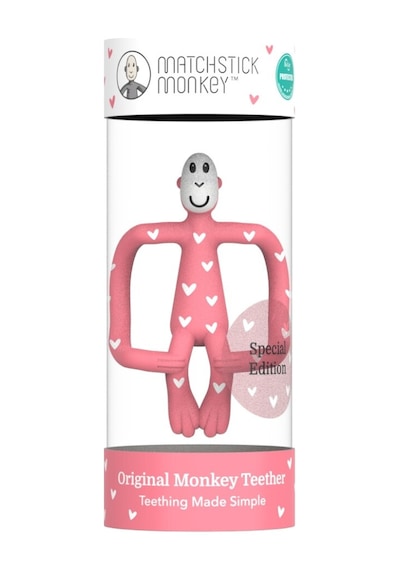 Matchstick Monkey Silkon Dis Kasiyici / Monkey Heart Çok Renkli