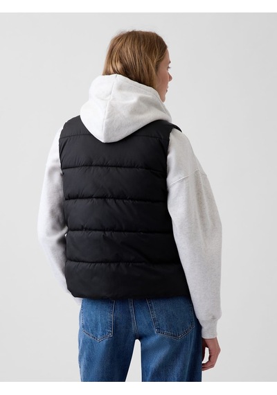 Gap V-frch Logo Lw Puffer Vest Yelek 910105006 Siyah
