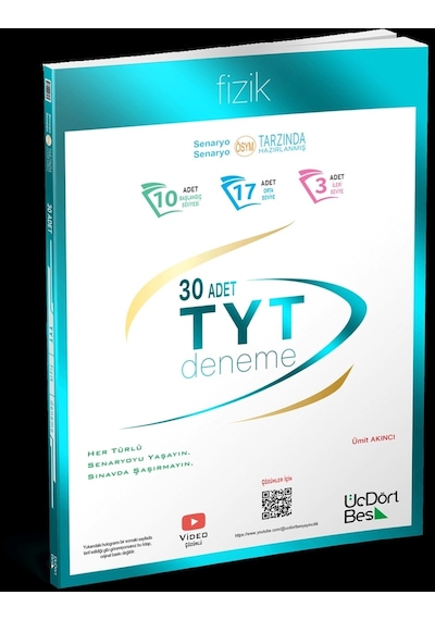 345 Tyt Fizik 30 Deneme Yeni