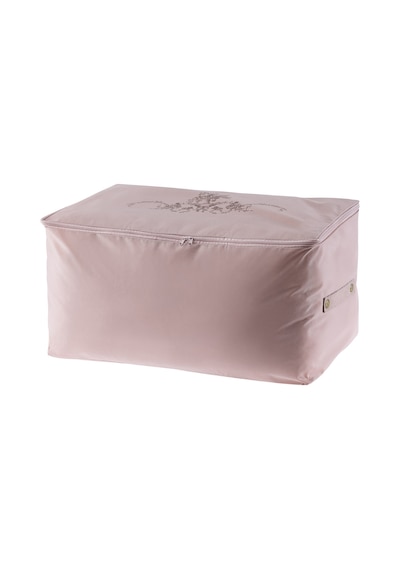 Madame Coco Çiçek Desen Baskılı Hurç - Pudra - 74x46x46 Cm Pudra