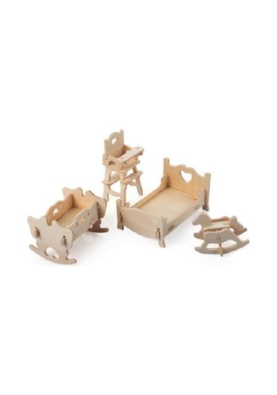 Tayfun 3d Ahşap Puzzle - Çocuk Odası