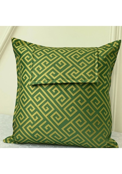 Nivemeshome Monet Zigzag Kırlent Kılıfı Haki 45 X 45 Haki
