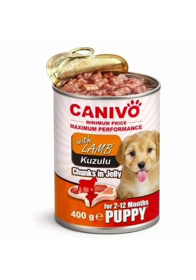 Kuzulu Yavru Köpek Konservesi 400 Gr 12 Adet