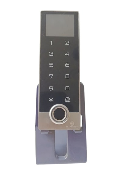 Sr-213 Lcd Em-w Parmak İzi Kart Şifre Okuyucu Lcd Ekranlı Ip68 Metal Kasa 125 Khz 5 Adet