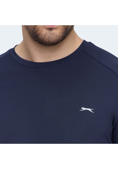 Slazenger VISHAL KTN Erkek  Lacivert Tişört