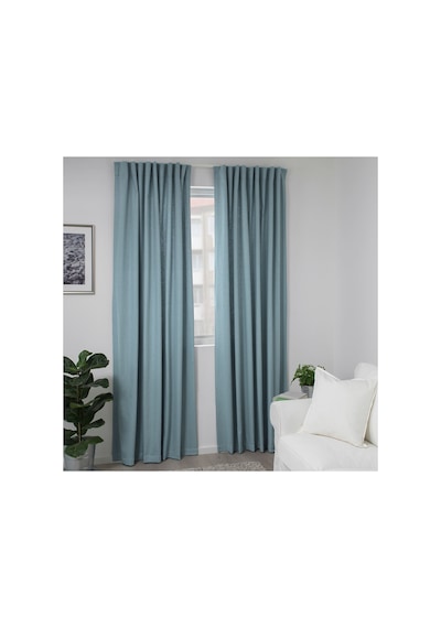 Ikea Tıbast Fon Perde 145x300 Cm Lacivert
