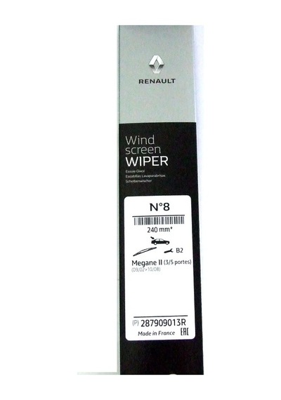Sılecek Süpürgesı Arka 230 Mm Renault Megan-ıı-ıv-kadjar/astra H/3008/mıcra V Bm 06- Oem No: 287909