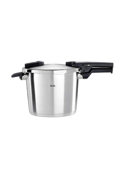Fissler Vitaquick Premium Düdüklü Tencere Haşlama Aparatlı Mat Siyah