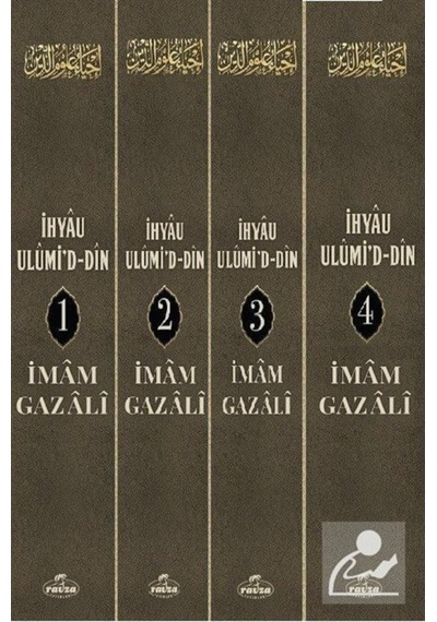 İhyau Ulumi'd - Din Seti - İthal - 4 Kitap Takım - İmam Gazali - Ravza Yayınları