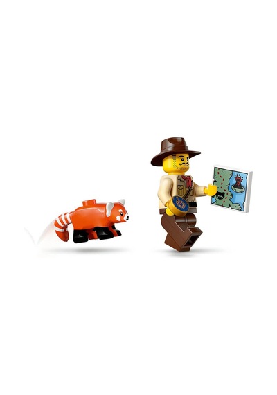 LEGO® 60424 Orman Kaşifinin ATV’li Kırmızı Panda Görevi 92 Parça