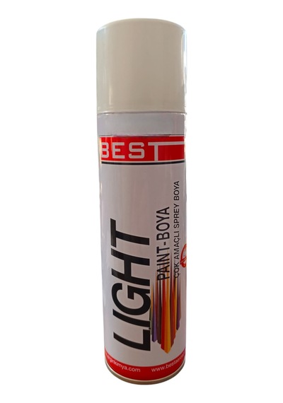 Best Light Sprey Boya 250 Ml Mat Siyah Siyah