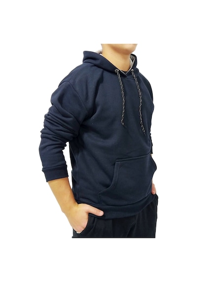 Wingetstar Lacivert Kapşonlu Kanguru Sweatshirt Lacivert