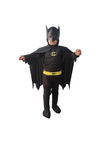 Kostümsarayı Batman Kara Şövalye Kostümü Kaslı