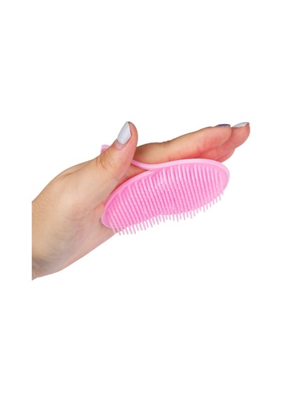 Roseroi Ele Geçmeli Yıkama Tarağı Pratik Banyo Tarak Saç Masaj Tarağı Asorti Diğer